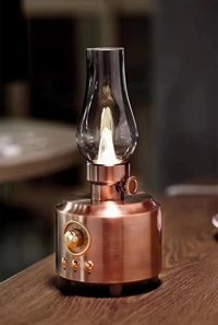 Torima C-210 5 W Işıklı Taşınabilir Rose Gold Bluetooth Hoparlör