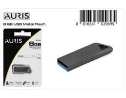 Auris ARS UB03 USB 3.0 USB Type A 8 GB Flash Belek Siyah