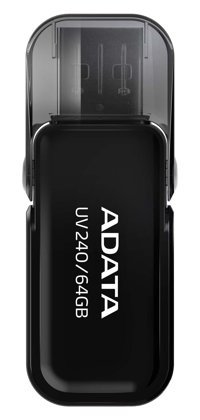 Adata UV240 USB 2.0 USB Type A 32 GB Flash Belek Siyah