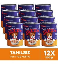 Dardanel Jazzy Tavuklu Yetişkin Köpek Maması 12 x 400 gr 12'li