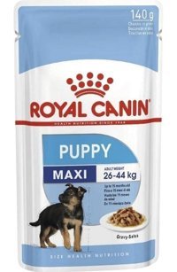 Royal Canin Maxi Puppy Karışık Etli Parça Etli-Soslu Yavru Köpek Maması 140 gr Tekli