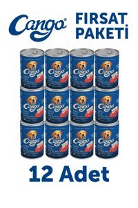 Cango Kuzu Etli Soslu Yavru Köpek Maması 12 x 415 gr 12'li