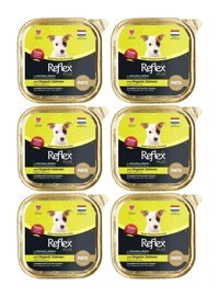 Reflex Organik Somonlu Kıyılmış Yavru Köpek Maması 6 x 85 gr 6'lı