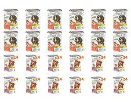 Pati Life Süper Premium Karışık Kuzu Etli-Sığır Etli Köpek Maması 24 x 415 gr 24'lü