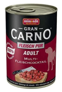 Animonda Gran Carno Karışık Etli Parça Etli Yetişkin Köpek Maması 6 x 400 gr 6'lı