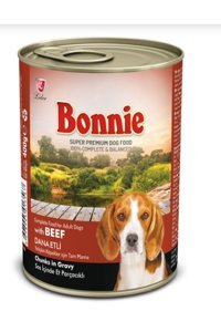 Bonnie Dana Etli Parça Etli-Soslu Yetişkin Köpek Maması 400 gr Tekli
