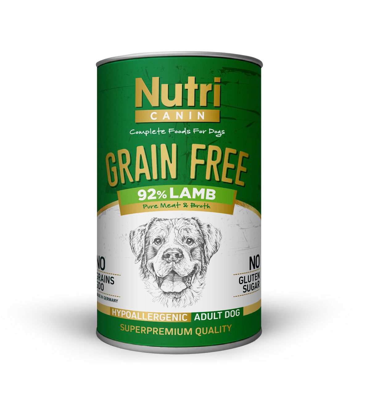 Nutri Canin Grain Free Kuzu Etli Yetişkin Köpek Maması 400 gr Tekli