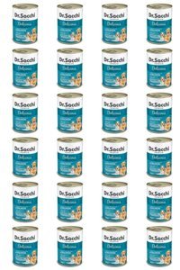 Dr.sacchi Premium Delicious Somonlu Parça Etli-Soslu Yetişkin Köpek Maması 24 x 400 gr 24'lü