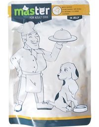 Master Tavuklu Jöleli Köpek Maması 6 x 80 gr 6'lı