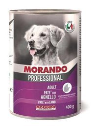 Morando Professional Kuzu Etli Parça Etli Yetişkin Köpek Maması 400 gr Tekli