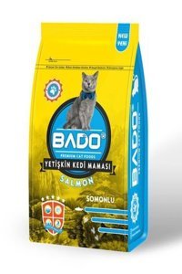 Bado Somonlu Tahılsız Yetişkin Kedi Maması 4x1.5 kg