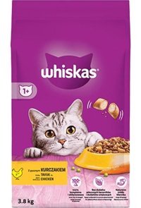 Whiskas Tavuklu Tahılsız Yetişkin Kedi Maması 3.8 kg