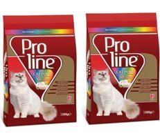 Pro Line Renkli Taneli Tavuklu Tahıllı Yetişkin Kedi Maması 2x1.5 kg
