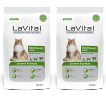 La Vital Maintenance Premium Tavuklu Tahıllı Yetişkin Kedi Maması 2x1.5 kg