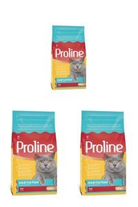 Pro Line Balıklı Düşük Tahıllı Yetişkin Kedi Maması 3x1.2 kg