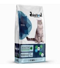 Animal World Sensitive Kuzu Etli Tahıllı Yetişkin Kedi Maması 1 kg
