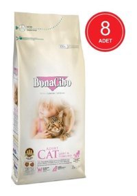 Bonacibo Adult Cat Light Tavuklu Kısırlaştırılmış Tahıllı Yetişkin Kedi Maması 10 kg