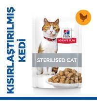 Hill's Science Plan Tavuklu Kısırlaştırılmış Tahılsız Yetişkin Kedi Maması 85 gr