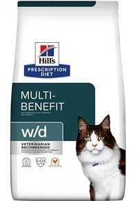 Hill's Diet w/d Tavuklu Tahıllı Yetişkin Kedi Maması 3 kg