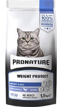 Pronature Adult Sterilised Hamsili Kısırlaştırılmış Tahıllı Yetişkin Kedi Maması 1.5 kg