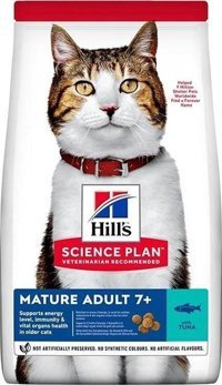 Hill's Tuna Balıklı Tahıllı Yaşlı Kedi Maması 1.5 kg
