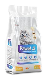 Pawel Balıklı Kısırlaştırılmış Tahıllı Yetişkin Kedi Maması 10 kg