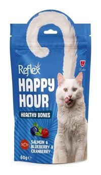 Reflex Happy Hour Somon-Kızılcık-Yaban Mersini Tahılsız Yetişkin Kedi Maması 60 gr