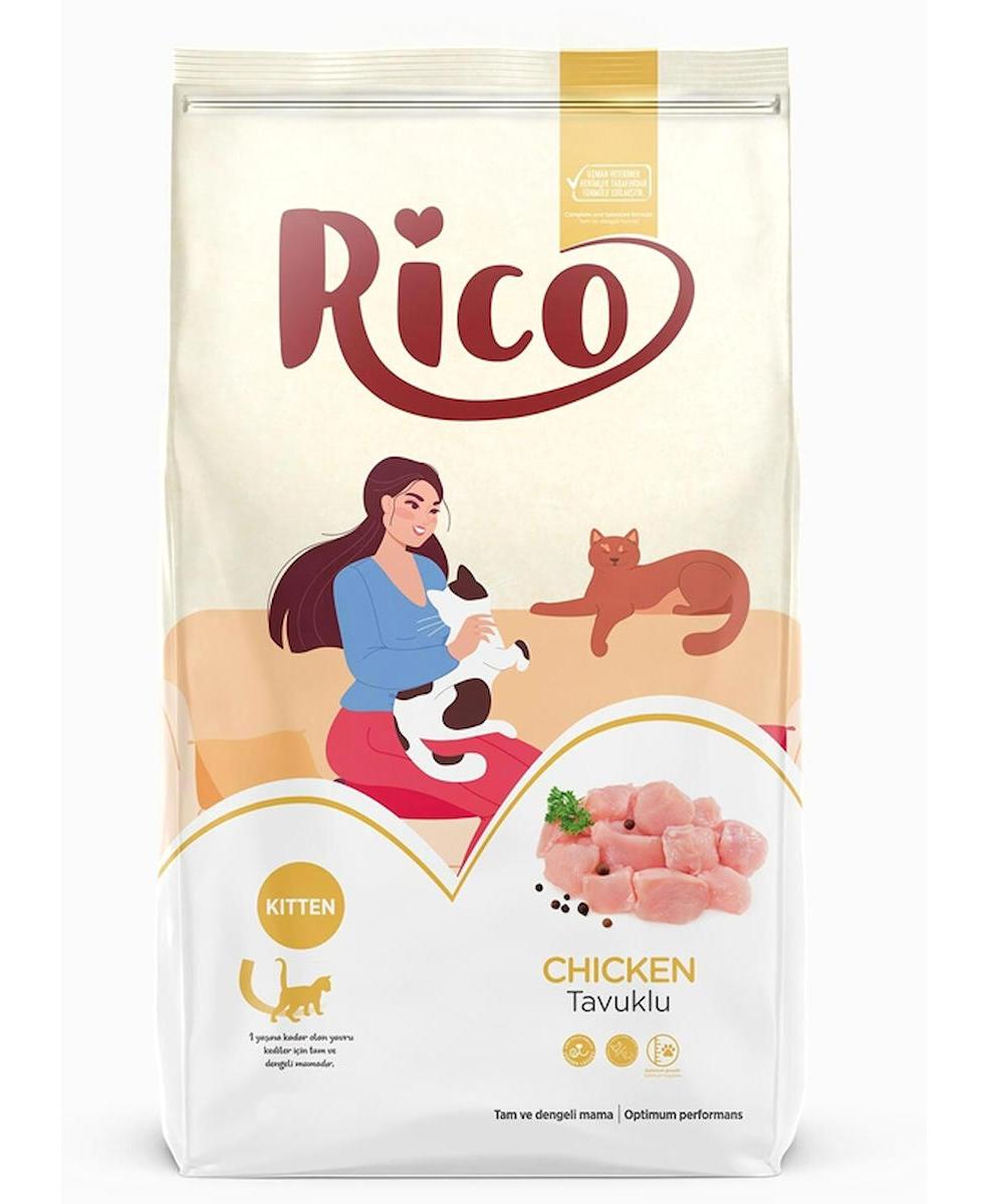 Rico Tavuklu Tahıllı Yavru Kedi Maması 2 kg