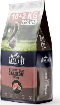 Jadawa Sterilised Somonlu Kısırlaştırılmış Tahıllı Yetişkin Kedi Maması 12 kg