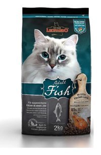 Leonardo Adult Fish Somonlu Tahıllı Yetişkin Kedi Maması 2 kg
