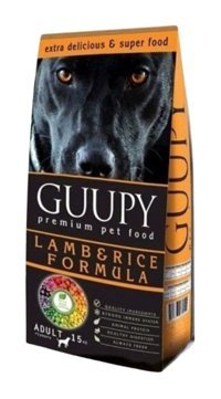 Guupy Kuzulu-Pirinçli Yetişkin Köpek Maması 15 kg