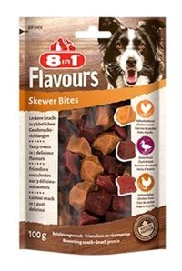 8in1 Flavours Kuşbaşı Etli Köpek Maması 100 gr