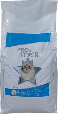 Pro Star Balıklı Tahılsız Yetişkin Kedi Maması 15 kg