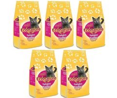 Econature Tavuklu Tahıllı Yetişkin Kedi Maması 5x1 kg