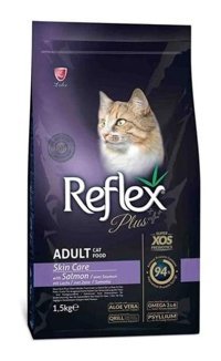 Reflex Skin Care Somonlu Tahılsız Yetişkin Kedi Maması 1.5 kg