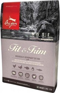 Orijen Fit & Trim Tavuklu Tahılsız Yetişkin Kedi Maması 5.4 kg