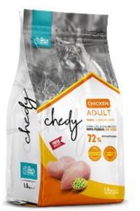 Chedy Tavuklu Tahılsız Yetişkin Kedi Maması 10 kg