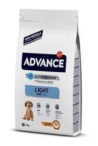 Advance Light Mini Tavuklu Küçük Irk Yetişkin Köpek Maması 3 kg