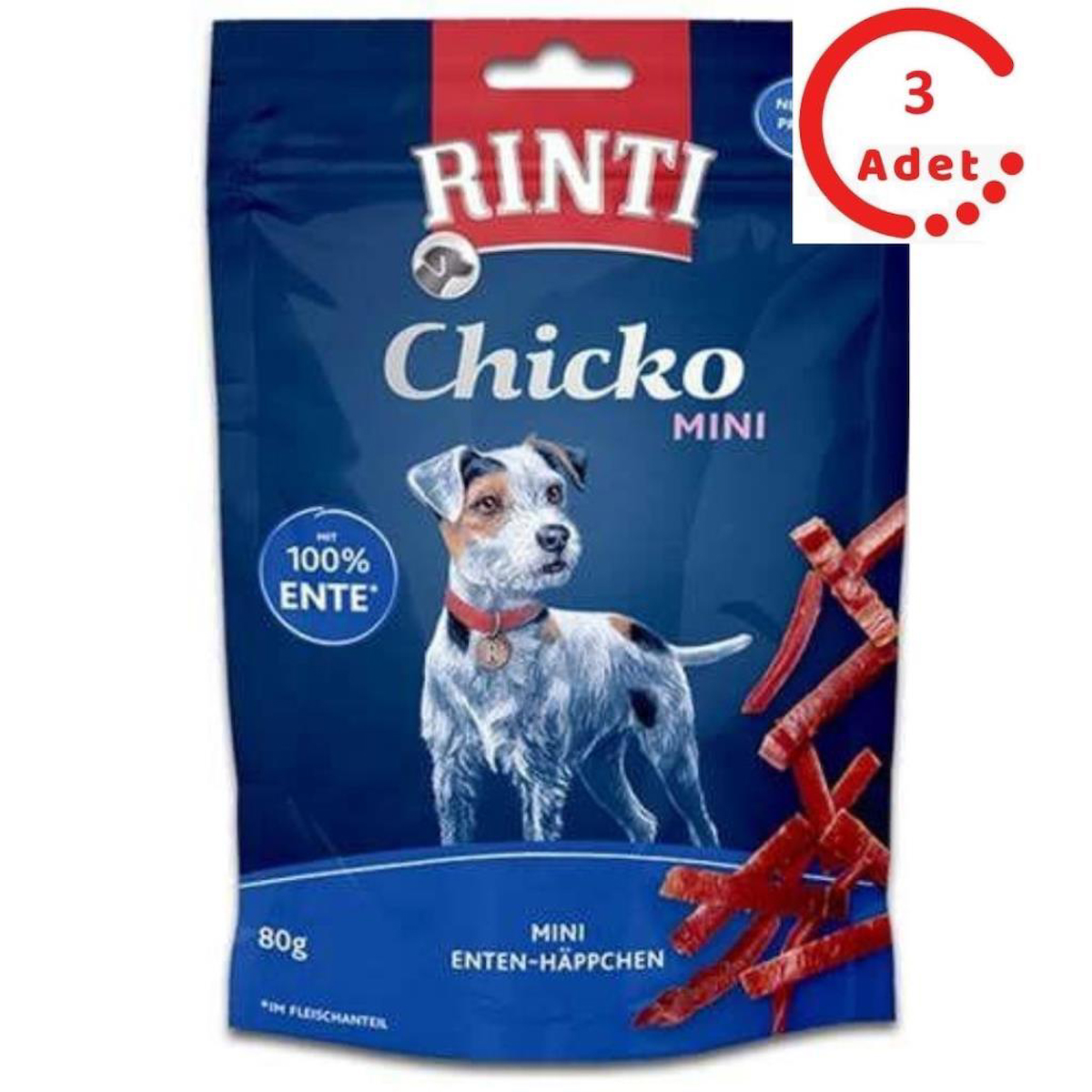 Rinti Chicko Ördekli Köpek Maması 375 gr