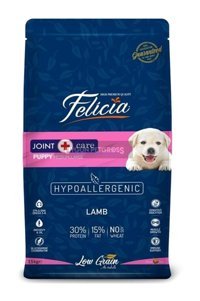 Felicia Kuzu Etli Yavru Köpek Maması 15 kg