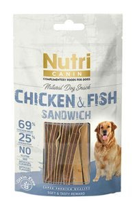 Nutri Canin Balıklı-Tavuklu Köpek Maması 80 gr