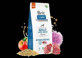 Brit Care Hypo-Allergenic Mono Kuzu Etli Büyük Irk Yetişkin Köpek Maması 12 kg