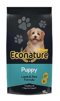Econature Plus Puppy Kuzulu-Pirinçli Yavru Köpek Maması 15 kg