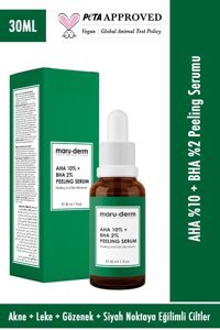 Maruderm Peeling Maske Canlandırıcı Jel Yüz Serumu 30 ml