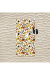 Safe Home Boom Art Polyester Plaj Havlusu Çok Renkli