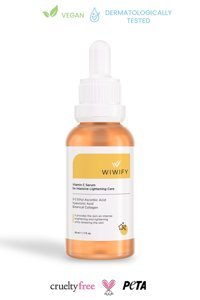 Wiwify C Vitamini Aydınlatıcı Botanikal Kolajen C Vitaminli Kolajenli Canlandırıcı Jel Yüz Serumu 30 ml