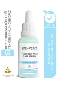 Discover Beauty Style Folik Asit Canlandırıcı Yaşlanma Karşıtı Jel Yüz Serumu 30 ml