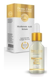 Dermo Clean Hyaluronik Asit Yüz Dolgunlaştıran Kırışıklık Karşıtı Jel Yüz Serumu 30 ml