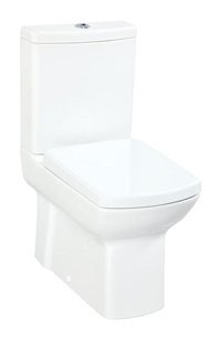 Creavit Lara Takım 60 cm Seramik Kanallı Alttan Çıkışlı Duvara Sıfır Ayaklı Klozet Beyaz