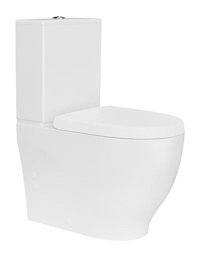 Creavit Mare Rim-Off 64 cm Seramik Kanalsız Duvara Sıfır Ayaklı Klozet Beyaz